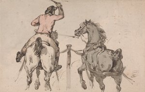 Un postillon anglais - Thomas Rowlandson